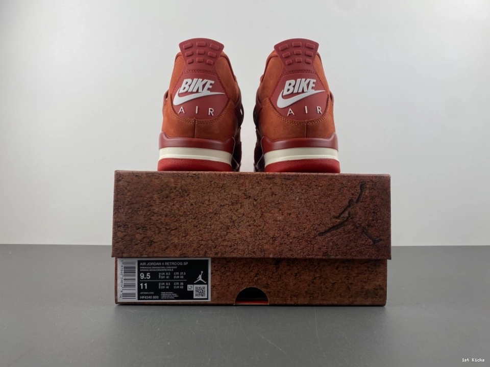 Air 4 HF4340-800 Nigel x Sylvester Firewood Jordan Orange 0901